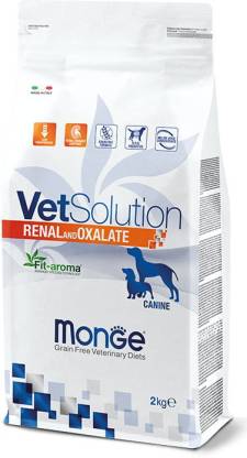 MONGE VETSOLUTION CANINE RENAL & OXALATE FOR DOGS DRY DOG FOOD 2 KG