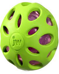 PETMATE JW CRACKLE HEADS CRACKLE BALL SMALL