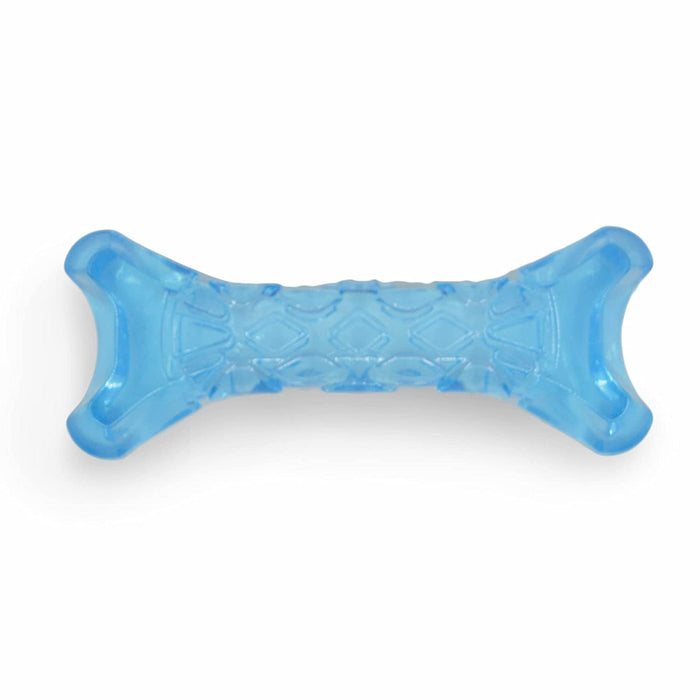 Barkbutler x Fofos Milk Bone & Ball Teething Dog Toy Set, Blue | for Small - Medium Dogs