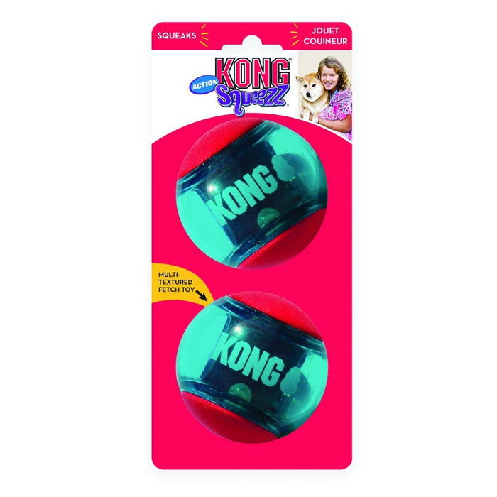 Kong Squeezz Action Ball Toy for Dogs