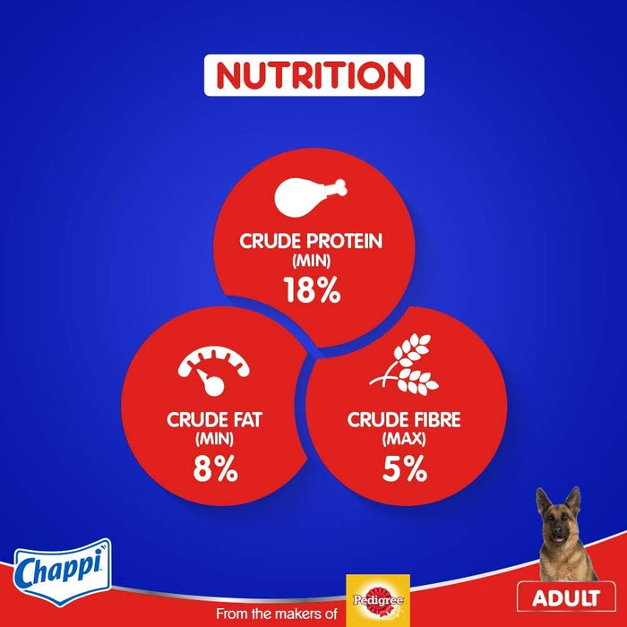 Chappi Adult Dry Dog Food, Chicken & Rice