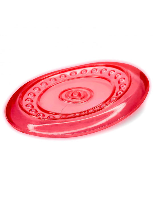 Nunbell Frisbee Pet Toy | Attractive Color Pack of 1 (Multi-Color) (S)