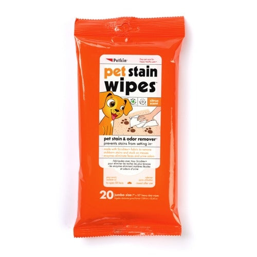 Petkin Pet Stain Wipes