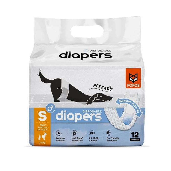 FOFOS Diapers for Male Dogs