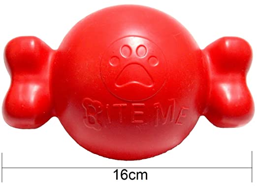 Nootie Training Float Toy for Dog/Puppies Pets, Durable TPR Material Dog Chew Toy | Extra Strong (Fat Bone-Ball)
