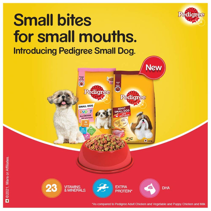 Pedigree Dry Dog Food for Adult Dogs , Chicken and Vegetables