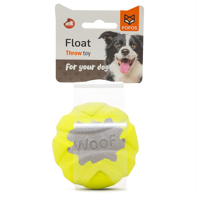Barkbutler x Fofos Woof Up Ball Durable Dog Ball Toy, Yellow