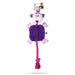 Barkbutler x Fofos Puppy Rope Monkey Durable Teething Dog Toy, Purple