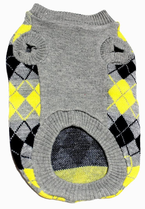 Nootie Premium Warm Yellow Sweater for Dogs.