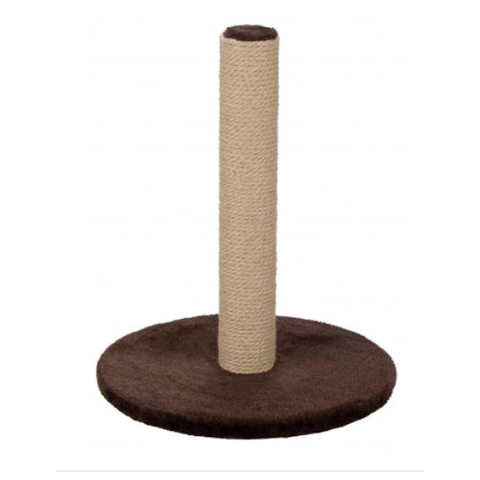 Trixie Scratching Post on Plate for Cats (Assorted Colours, 42 cm)