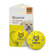 Barkbutler x Fofos Super Bounce Ball (S) Durable Dog toy, Yellow
