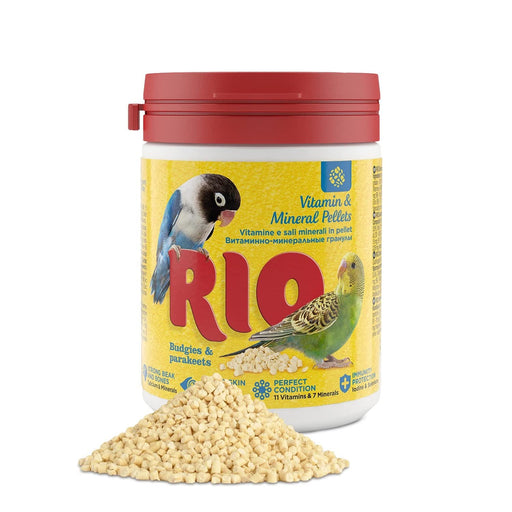 Rio Vitamins & Mineral Pellet for Budgies & Parakeets