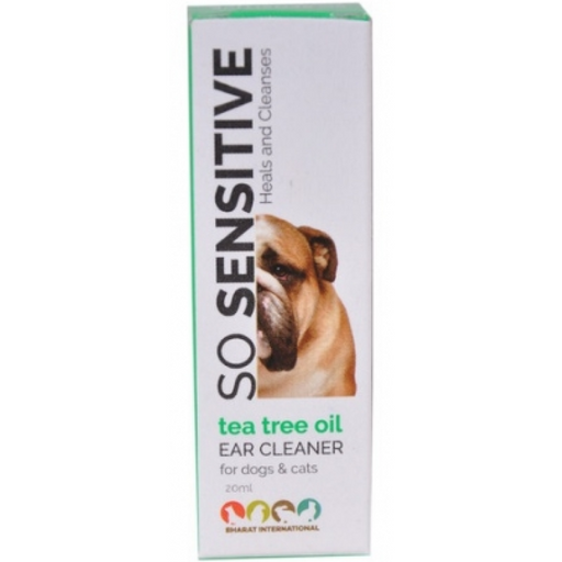BI Grooming So Sensitive Tea Tree Oil Ear Cleaner for Dogs & Cats