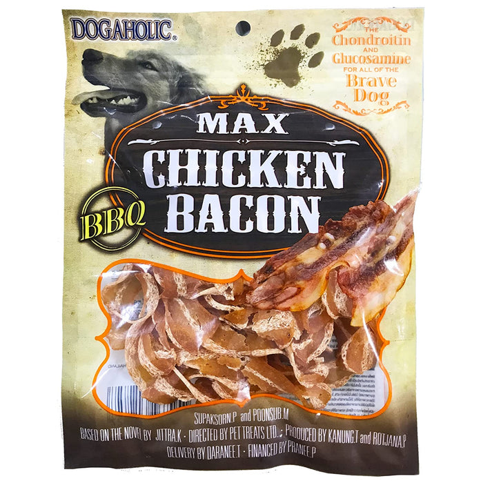 Dogaholic Max Chicken Bacon Strips BBQ Flavour