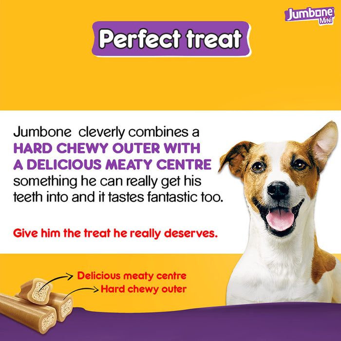 Pedigree Jumbone Mini Adult Dog Treat, Chicken & Lamb