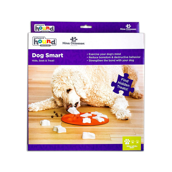 Outward Hound Dog Smart Treat Dispensing Brain and Exercise Game for Dogs by Nina Ottosson