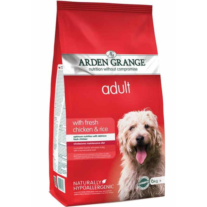 Arden Grange Chicken & Rice Adult Dog Dry Food
