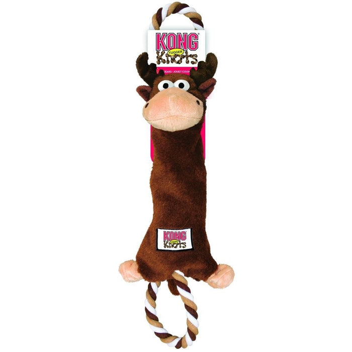 Kong Tugger Knots Moose Toy for Dogs
