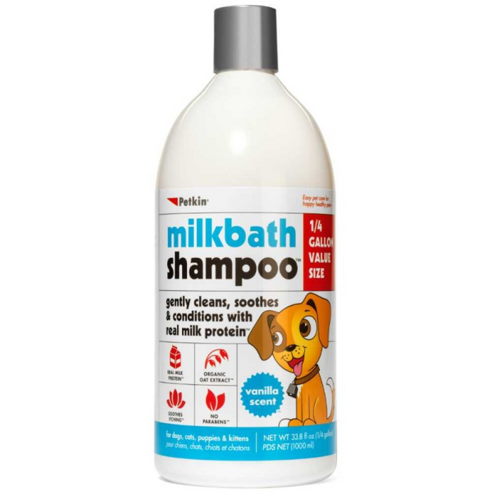 Petkin Milk Bath Shampoo for Pets