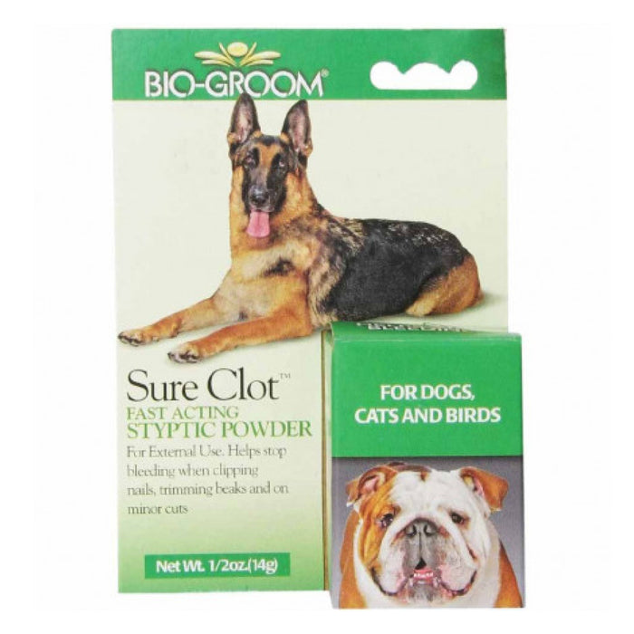 Bio-Groom Sure Clot Fast Acting Styptic Powder