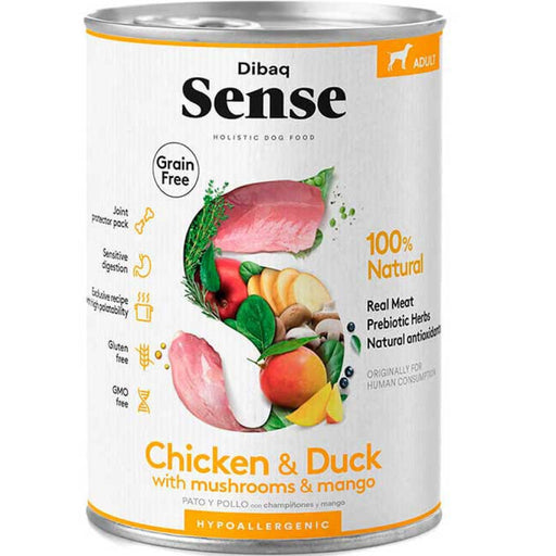 Dibaq Sense Chicken & Duck Grain Free Hypoallergenic Adult Wet Dog Food