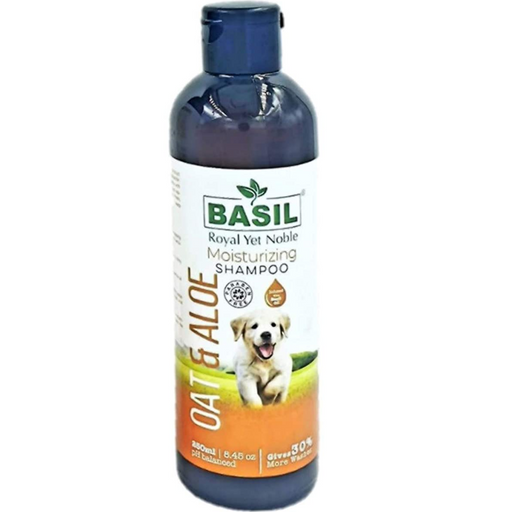 Basil Oat & Aloe Moisturising Pet Shampoo