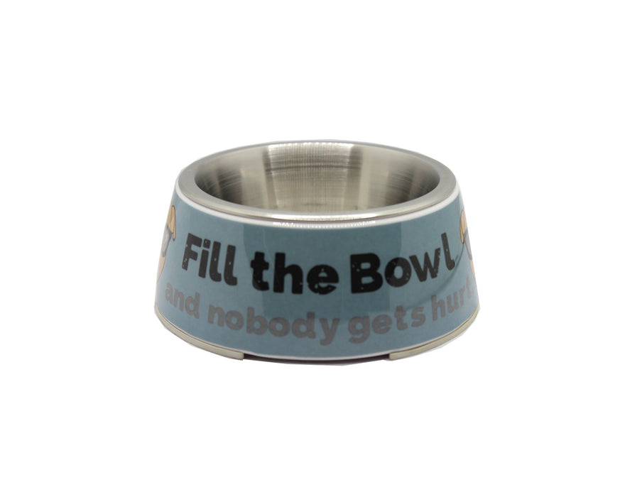 FIll the Bowl and Nobody Gets Hurt X-Small Bowl