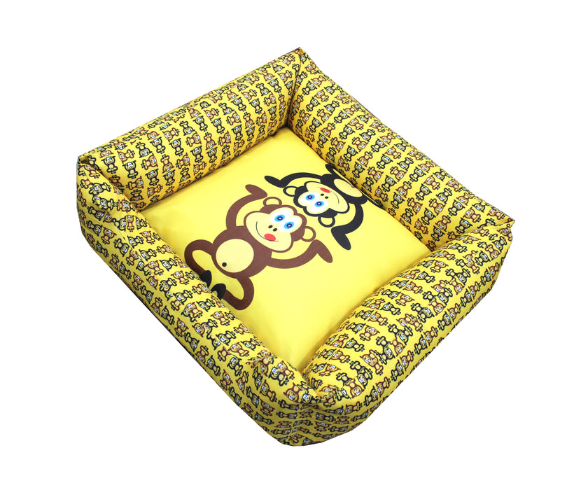 Nootie Premium  Lounger Bed (Yellow).