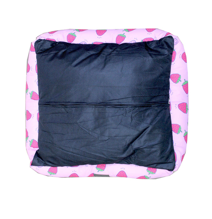 Nootie Premium Strawberry Printed Lounger Bed.