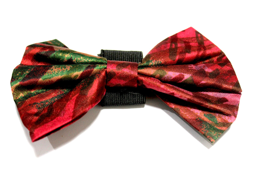 Groom Bride X Nootie Fancy Red Collar Bow Tie.
