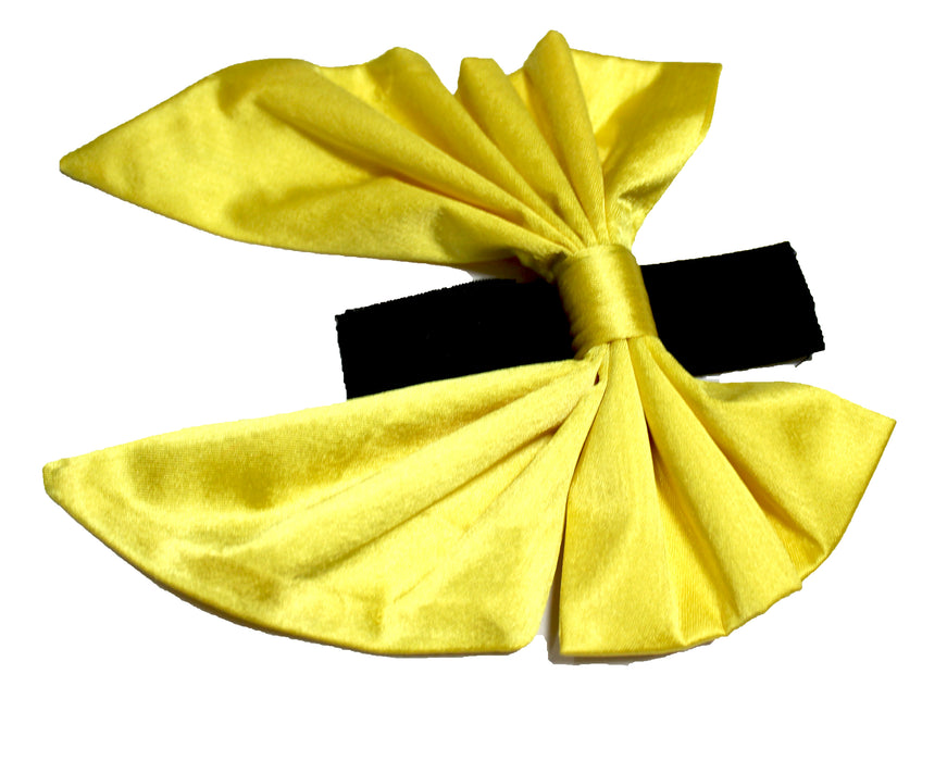 Groom Bride X Nootie Fancy Yellow Long Collar Bow Tie.