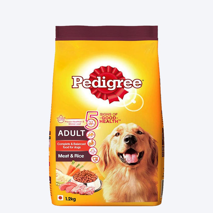 Pedigree Meat & Rice Adult Dry Dog Food