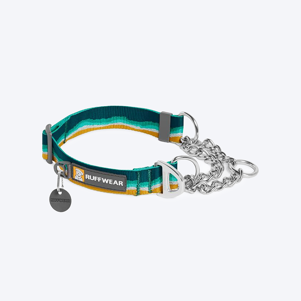 Ruffwear Chain Reaction Dog Collar Seafoam The Pet Point