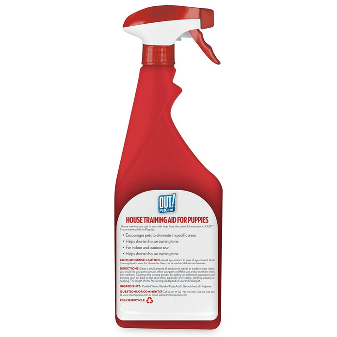 Out! Petcare House Training Aid for Puppies - 500 ml