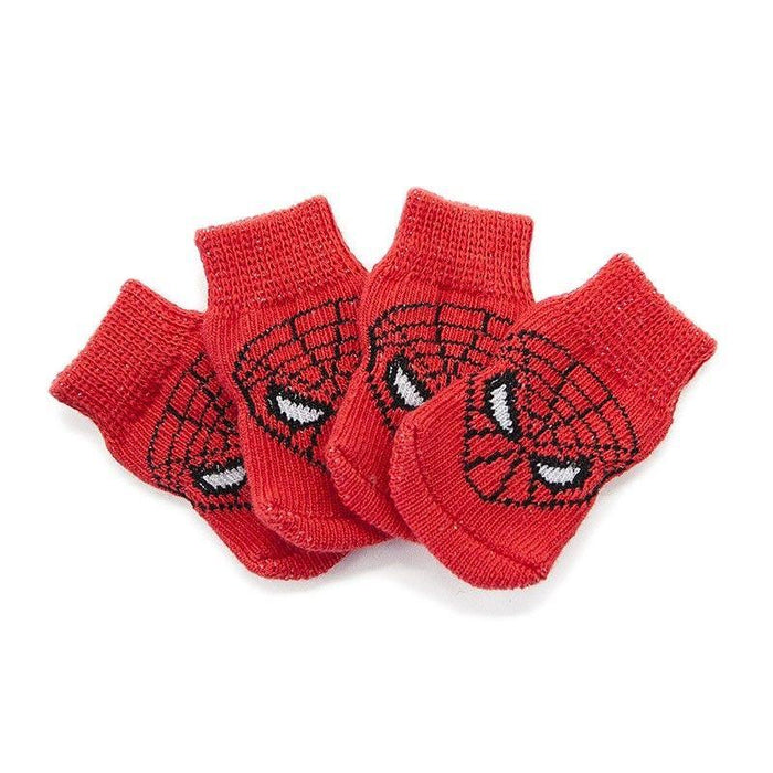 Nootie Waterproof Anti-Slip Spider Man Socks .
