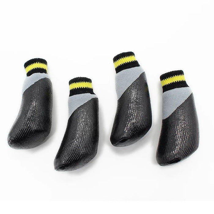 Nootie Grey & Black Socks .