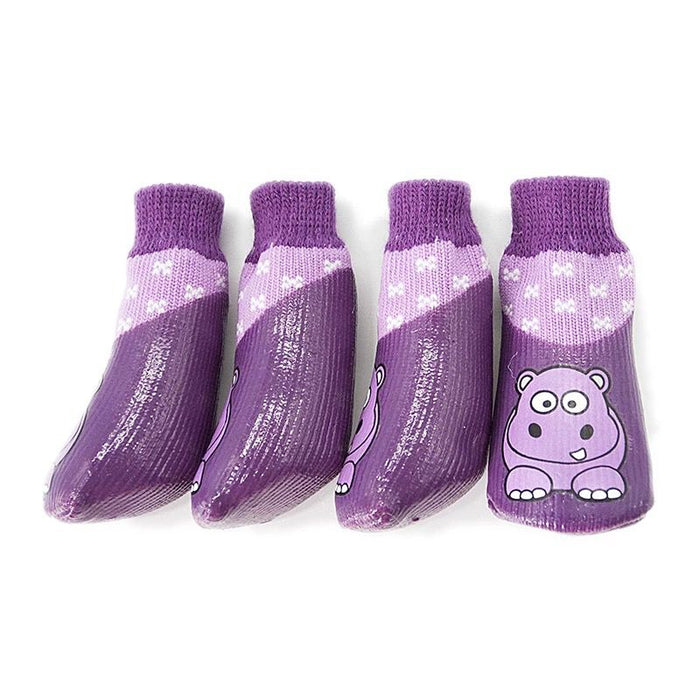Nootie Baby Hippo Printed Socks .
