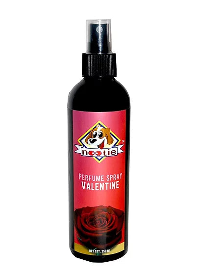 Nootie Odor Control Perfume Spray for Dogs & Cats. (Valentine Fragranance)