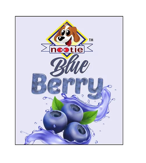 Nootie Oven Baked Real Blueberry Flavored Dog Biscuits, Jar Pack 750 Gms