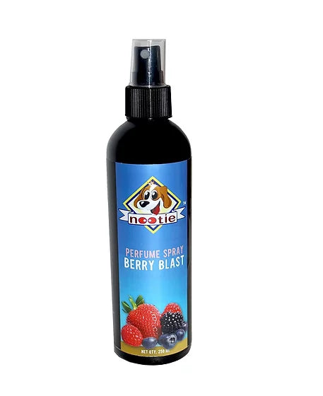 Nootie Odor Control Perfume Spray for Dogs & Cat. (Blueberry Fragrance)