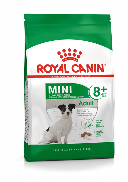 Royal Canin Mini Adult 8+ Dry Dog Food 4 Kg
