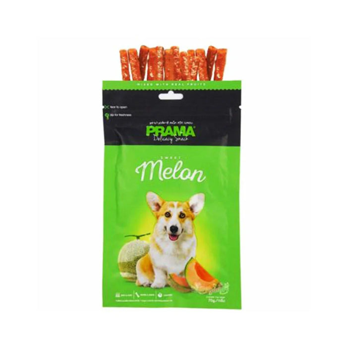 Prama Sweet Melon Dog Treats 70g(Combo Pack of 2)
